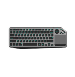 Klawiatura bezprzewodowa Bluetooth 2.4GHz USB touchpad LED