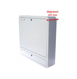 Techly 105056 Szafa wisząca na laptopa 19" zamykana