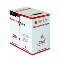 Kabel skrętka Cat6 F/UTP linka 305m 100% CU szary