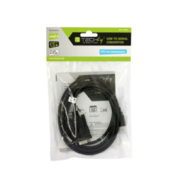 Konwerter USB na RS232/DB9 M/M na kablu 1.5m Polybags