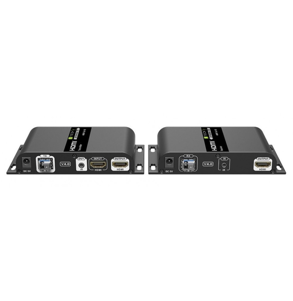 Extender HDMI 1.3 1080p60Hz do 40km po światłowodzie LC IR