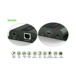Extender RX HDMI 1.3 1080p60Hz do 120m po skrętce Kat6