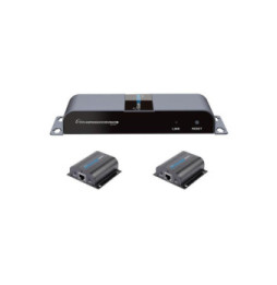Extender HDMI 1x2 1080p60Hz do 40m po skrętce Kat6 IR PoC