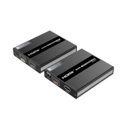 Extender KVM HDMI/USB 1080p60Hz do 60m po skrętce Kat6 PoC