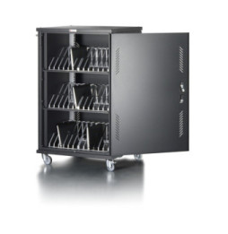 Szafa do ładowania 36 laptopów tabletów 24 gniazd AC 230V