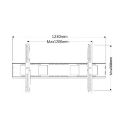 Techly 364468 Wieszak TV 55-100" ścienny slim - B2B Netinet
