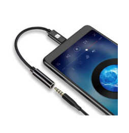 Techly 367973 Adapter audio USB-C do mini Jack 3.5mm DAC