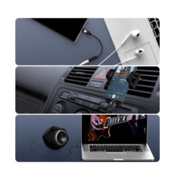 Techly 367973 Adapter audio USB-C do mini Jack 3.5mm DAC