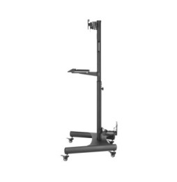 Techly 107463 Wózek do 2 monitorów LED/LCD 13-32" z uchwytem na PC