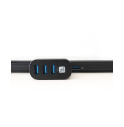 Hub USB 3.0 3-portowy z obrotowym wtykiem USB-A