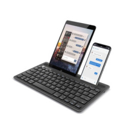 Techly 367898 Klawiatura Bluetooth 2-Kanałowa z Uchwytem Telefonu