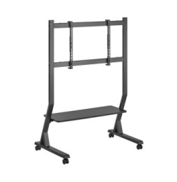 Techly 366983 Wózek do telewizora 45-90" z półką AV