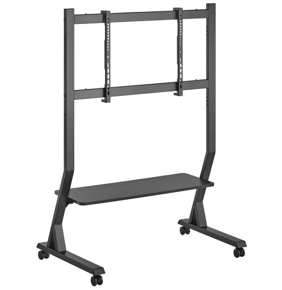 Techly 366983 Wózek do telewizora 45-90" z półką AV