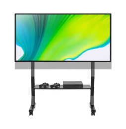 Techly 366983 Wózek do telewizora 45-90" z półką AV