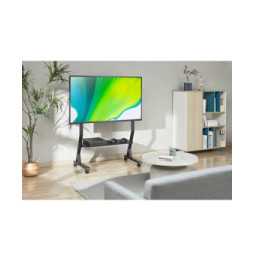 Techly 366983 Wózek do telewizora 45-90" z półką AV