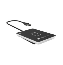Techly 367324 Czytnik kart zbliżeniowych NFC RFID na USB