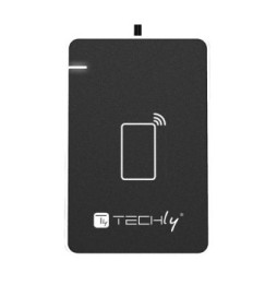 Techly 367324 Czytnik kart zbliżeniowych NFC RFID na USB
