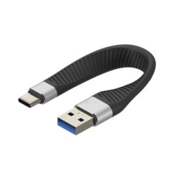 Techly 367911 Kabel USB 3.2 Gen2 Typ-C/A 12cm Płaski FPC