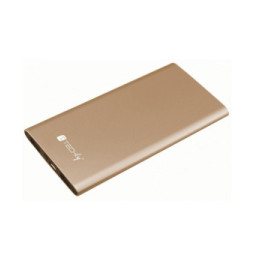 Techly 020874 Złoty Power Bank 5000mAh 2x USB-A 5V 2.1A