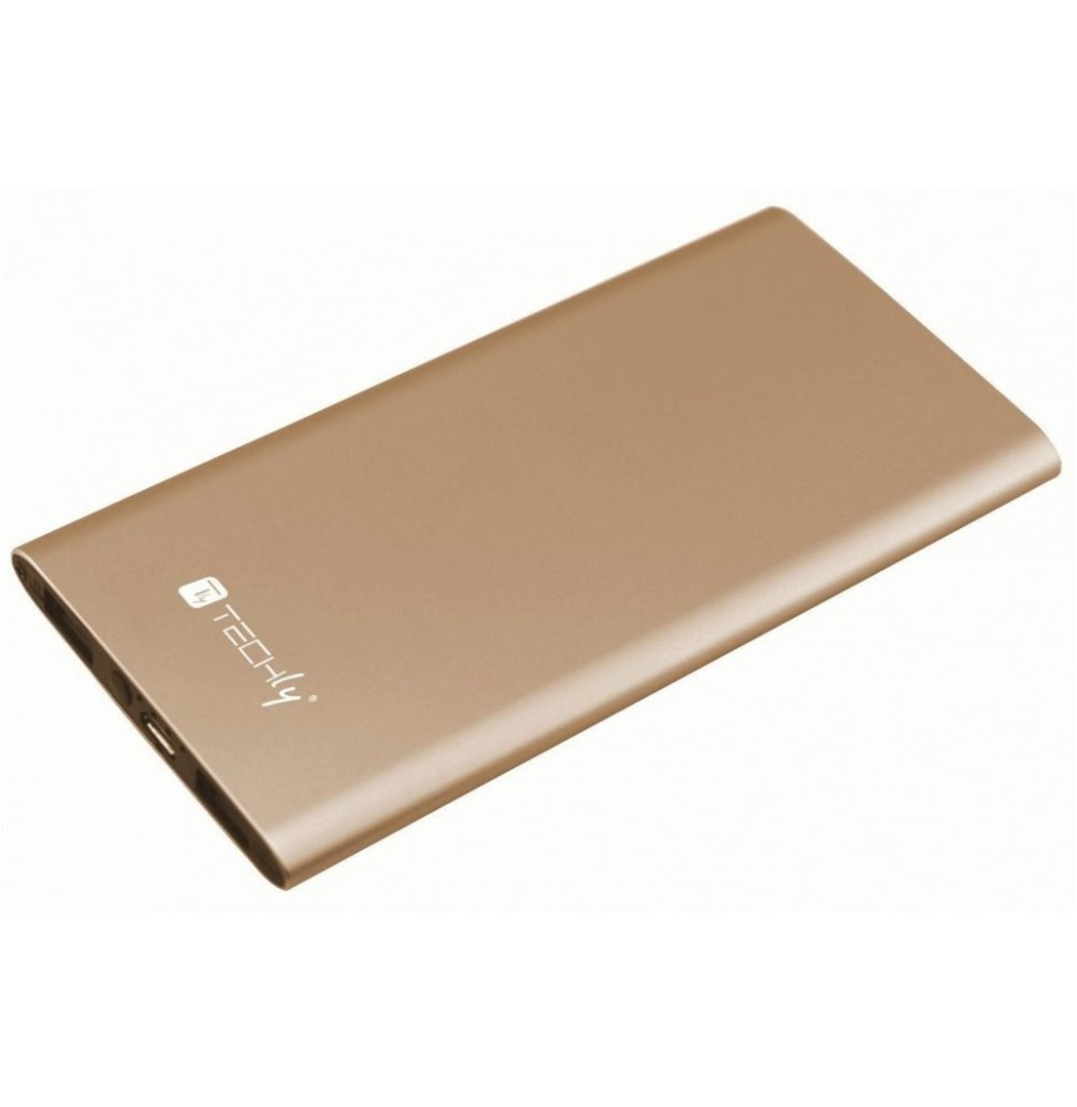 Techly 020874 Złoty Power Bank 5000mAh 2x USB-A 5V 2.1A