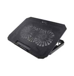 Techly 368734 Podstawka chłodąca pod laptopa 17" regulowana