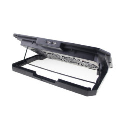 Techly 368734 Podstawka chłodąca pod laptopa 17" regulowana
