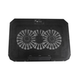 Techly 368734 Podstawka chłodąca pod laptopa 17" regulowana