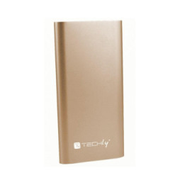 Techly 020874 Złoty Power Bank 5000mAh 2x USB-A 5V 2.1A