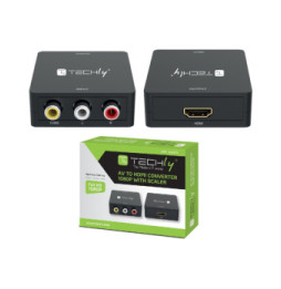 Techly 368475 Konwerter CVBS AV 3x RCA na HDMI 1080p