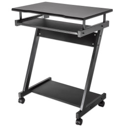 Techly 363661 Mobilne biurko komputerowe 59x37 cm czarne
