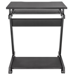 Techly 363661 Mobilne biurko komputerowe 59x37 cm czarne