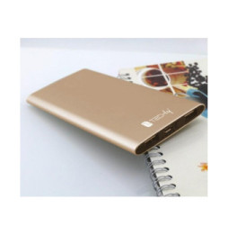 Techly 020874 Złoty Power Bank 5000mAh 2x USB-A 5V 2.1A