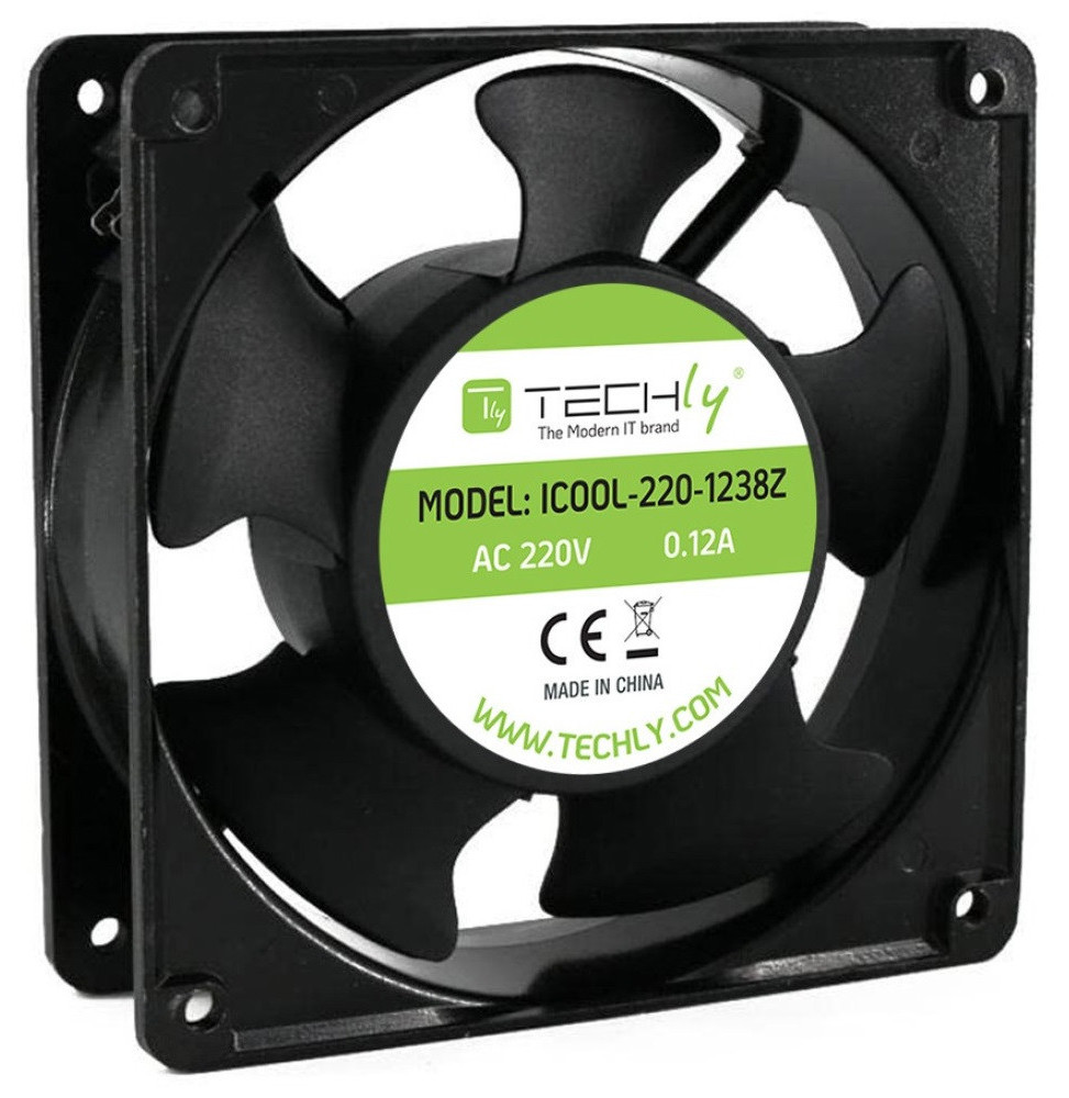 Techly 368598 Wentylator 120x120x38 mm 220V - B2B Netinet