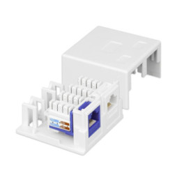 Obudowa natynkowa na 2 moduły Keystone RJ45 lub RJ11/12