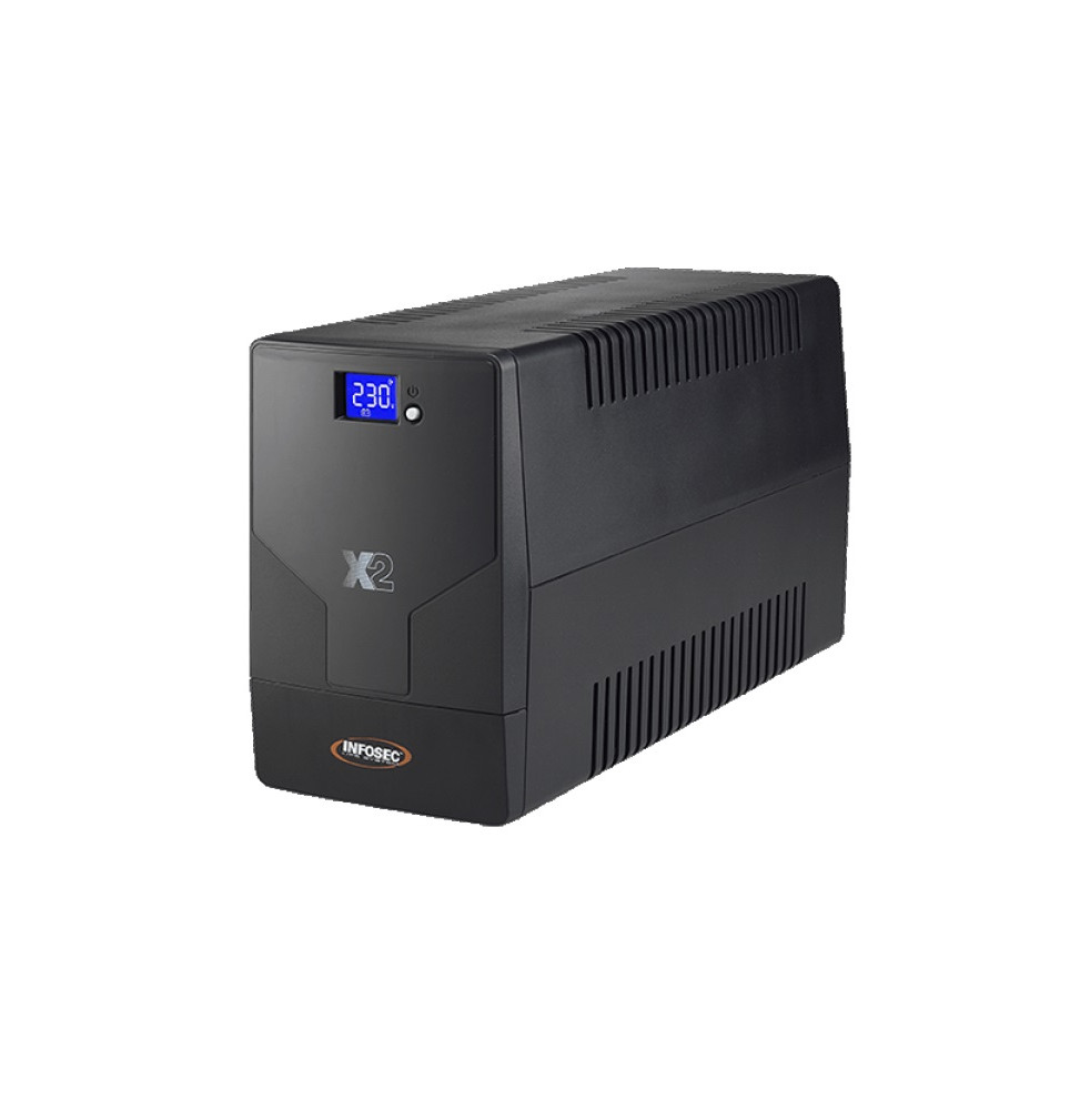 Zasilacz awaryjny UPS Infosec X2 LCD Touch 1600, 1600VA, 900W