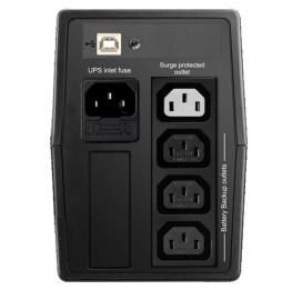 Zasilacz awaryjny UPS Infosec X2 LCD Touch 700, 700VA, 360W