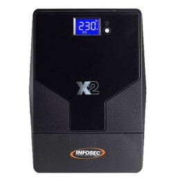Zasilacz awaryjny UPS Infosec X2 LCD Touch 1250,1250VA, 600W