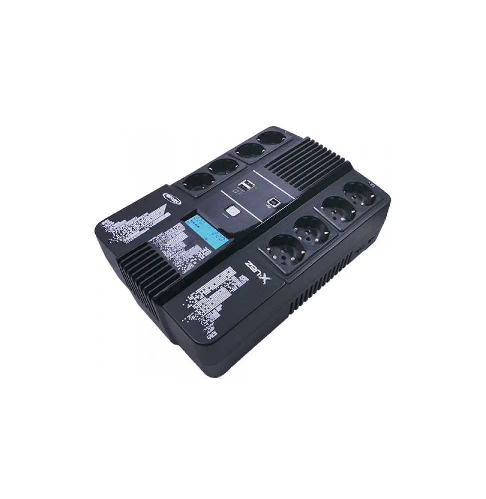 Zasilacz awaryjny UPS Infosec Zen-X 1000, 1000VA, 600W