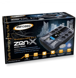 Zasilacz awaryjny UPS Infosec Zen-X 800, 800VA, 480W