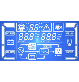 Zasilacz awaryjny UPS Infosec E4 LCD Pro 1500, 1500VA, 1350W