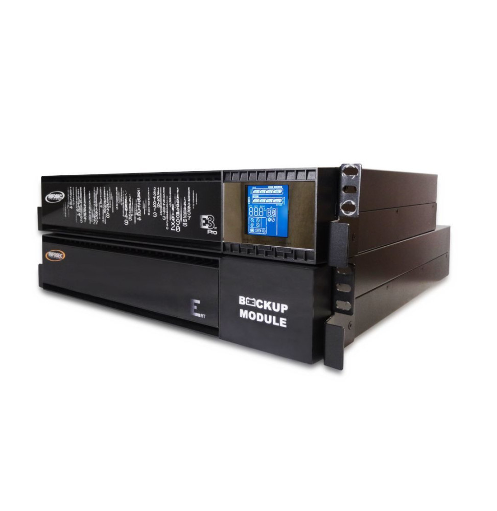 Zasilacz awaryjny UPS E3 Pro 1000 RT, 1000VA, 900W, 3x C13