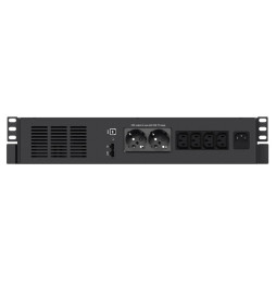 Zasilacz awaryjny UPS Infosec X4 600 RM Plus 600VA 360W 4xC13 2xSchuko