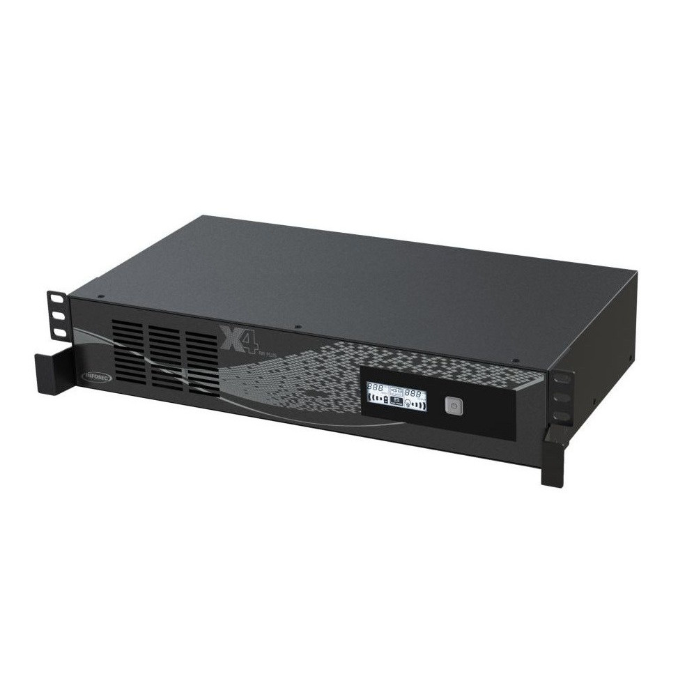 Zasilacz awaryjny UPS Infosec X4 3000 RM Plus 3000VA 1800W 8xC13 2xSchuko
