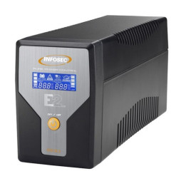 Zasilacz awaryjny UPS Infosec E2 LCD 600 600VA 360W 4x C13