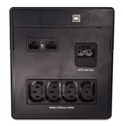 Zasilacz awaryjny UPS E2 LCD 1000, 1000VA, 700W, 4x C13