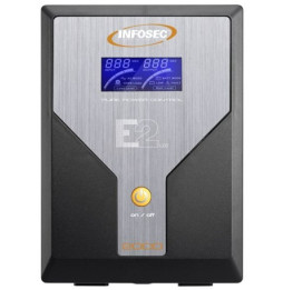 Zasilacz awaryjny UPS Infosec E2 LCD 2000, 2000VA, 1400W, 6x C13