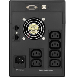 Zasilacz awaryjny UPS E2 LCD 2000, 2000VA, 1400W, 6x C13