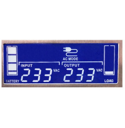 Zasilacz awaryjny UPS Infosec E2 LCD 2000, 2000VA, 1400W, 6x C13