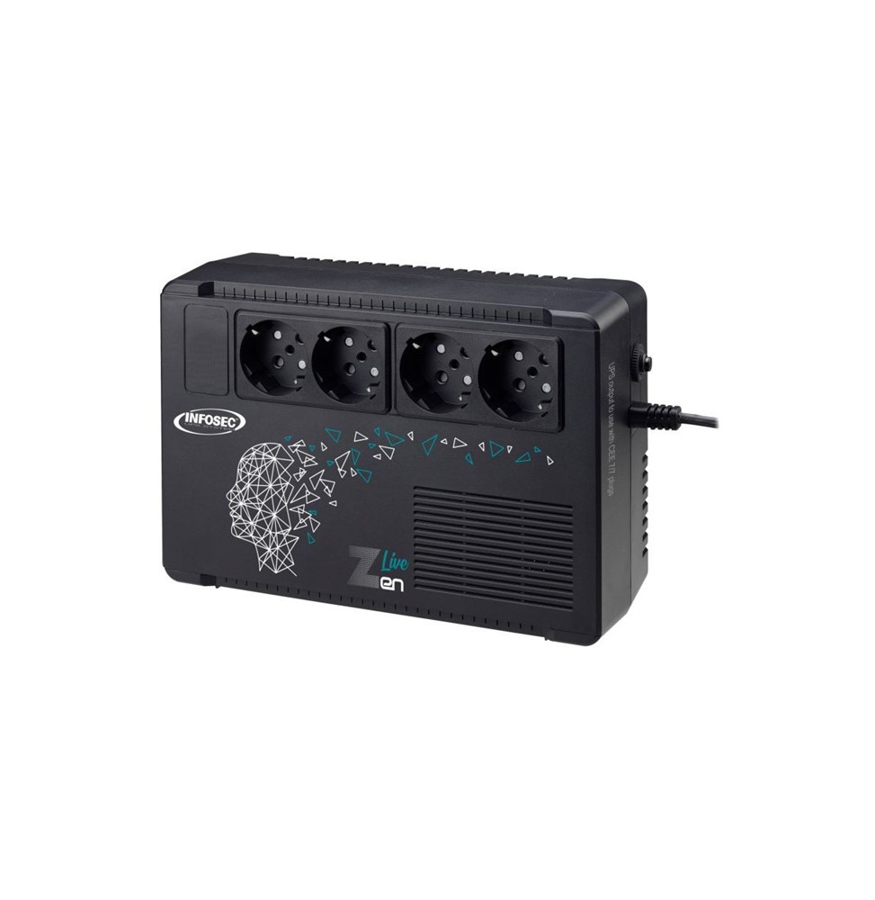 UPS Zen Live 500 500VA 300W 4x Schuko