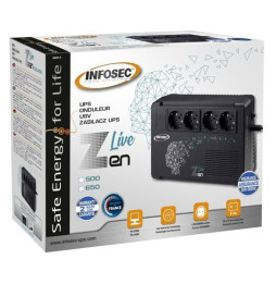 UPS Zen Live 500 500VA 300W 4x Schuko